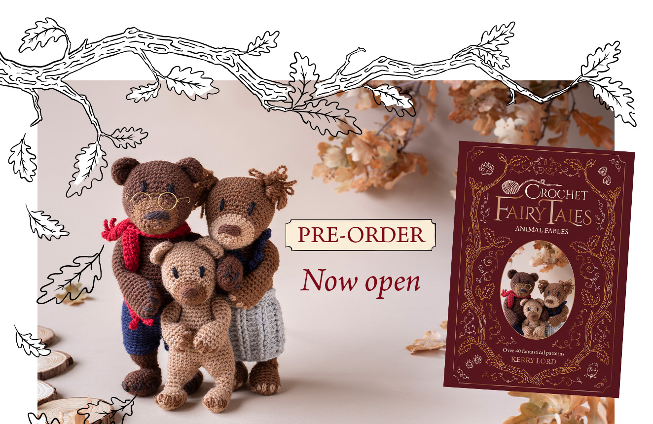 TOFT Animal Fables pre order book crochet fairy tales kerry lord